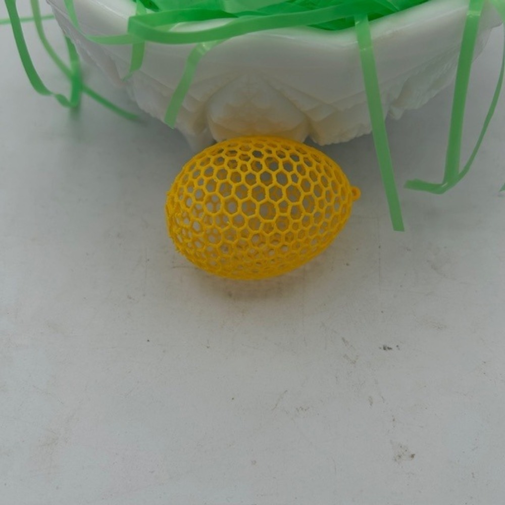 Decorative‎ Easter Egg Colorful Unique Basket Filler Spring Tree 1 Dozen Yellow